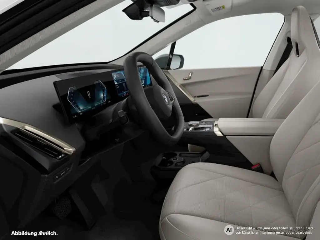 Gebraucht BMW iX 300 kW (408 PS) 2025 Weiß SUV