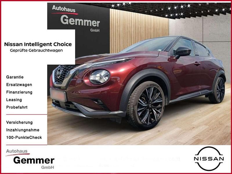 Burgundy/black Gebraucht 2021 Nissan Juke SUV | 19.990 € (Etwas zu teuer) - Bild 1/4