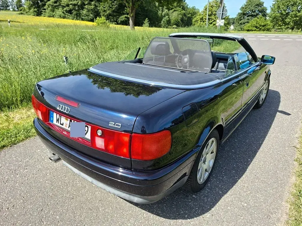 Gebraucht Audi 80 116 PS (85 kW) 1997 Blau Cabrio