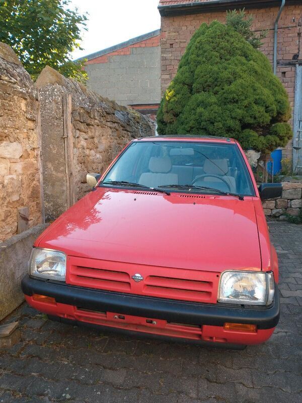 Rot Gebraucht 1990 Nissan Micra Kleinwagen | 600 € - Bild 1/4