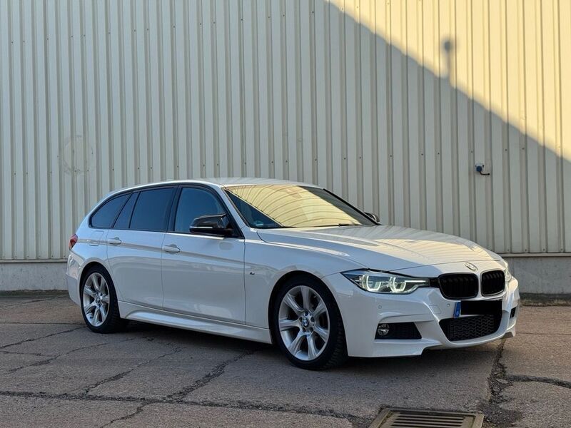 Weiß Gebraucht 2016 BMW 325 M Sport Kombi | 14.990 € (Fairer Preis) - Bild 1/4
