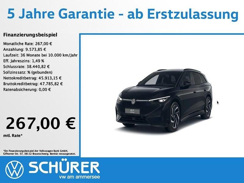 Gebraucht VW ID.7 Pro 210 kW (286 PS) 2025 Schwarz Kombi
