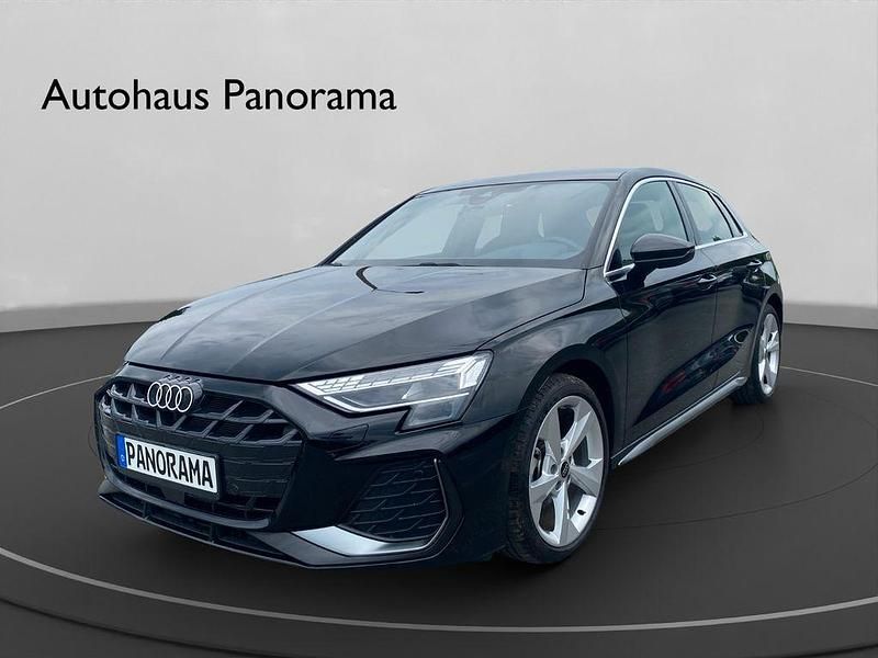 Schwarz Gebraucht 2024 Audi A3 Sportback S-Line Limousine | 34.990 € (Superpreis) - Bild 1/4