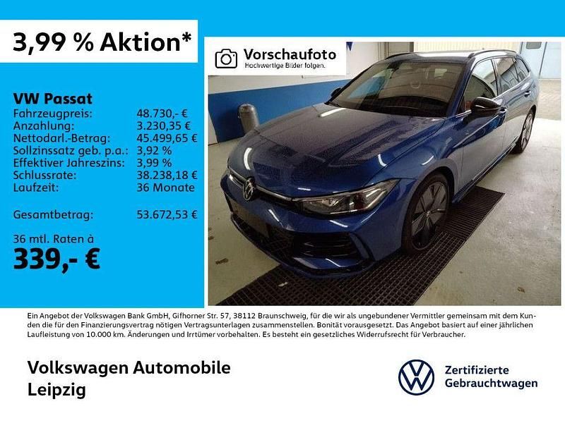 Blau Gebraucht 2025 VW Passat Style Limousine | 48.730 € (Superpreis) - Bild 1/3