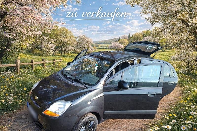 Gebraucht Chevrolet Matiz 52 PS (38 kW) 2009 Schwarz Kleinwagen