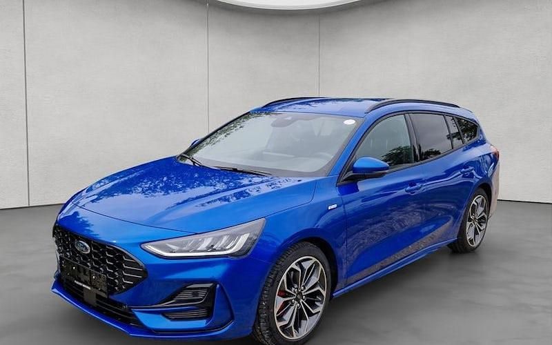 Neu Ford Focus ST-Line X 155 PS (114 kW) 2025 Blau Kombi