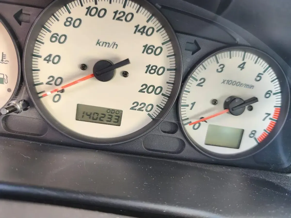 Gebraucht Mazda Premacy 100 PS (73 kW) 2002 Schwarz Van / Kleinbus