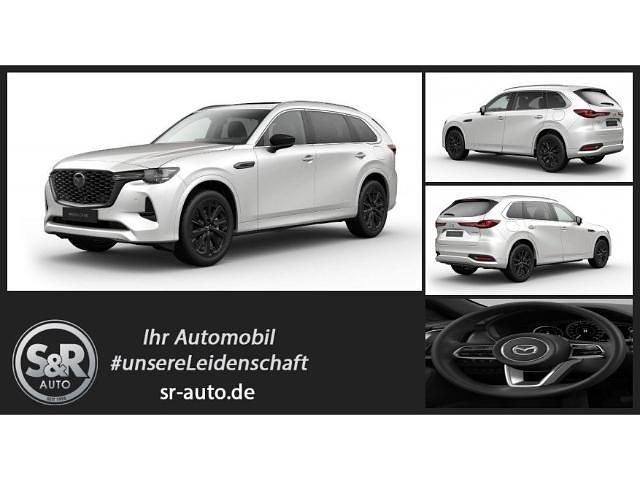 Weiß Gebraucht 2024 Mazda CX-80 Homura-Line SUV | 48.980 € (Superpreis) - Bild 1/4