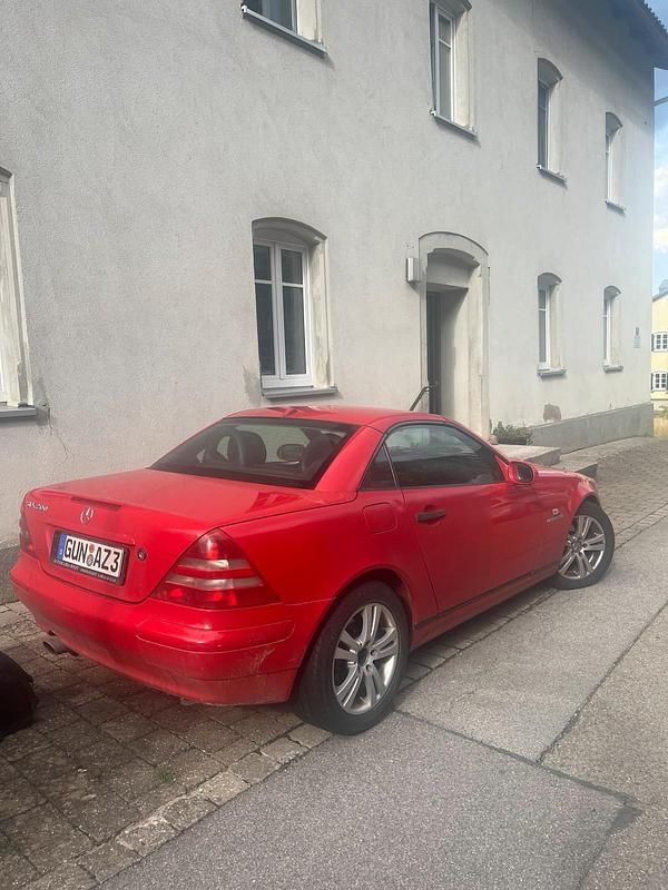 Rot Gebraucht 1999 Mercedes SLK200 Cabrio | 2.200 € (Superpreis) - Bild 1/4
