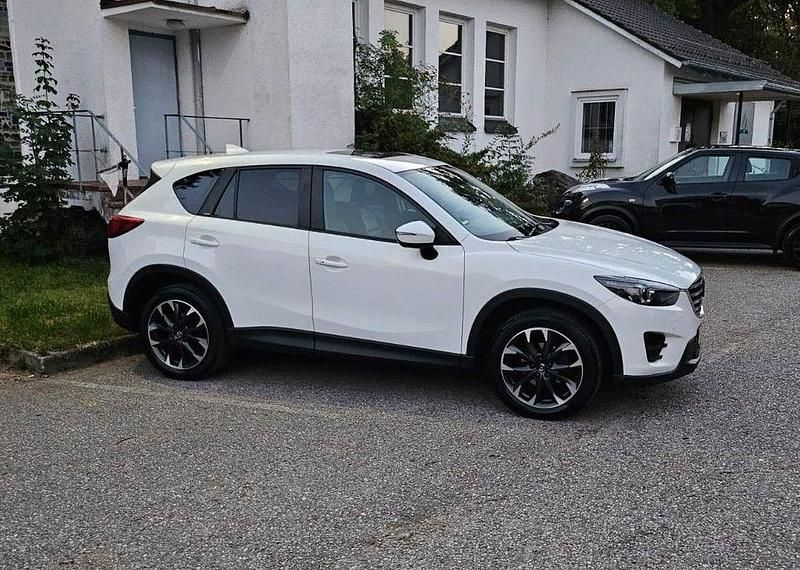 Gebraucht Mazda CX-5 Sports-Line 175 PS (128 kW) 2016 Weiß SUV