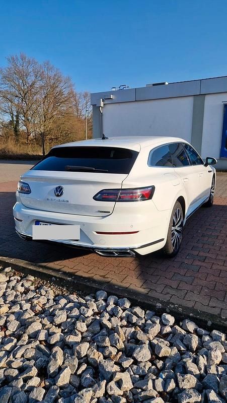 Gebraucht VW Arteon R-line 200 PS (147 kW) 2021 Weiß Kombi