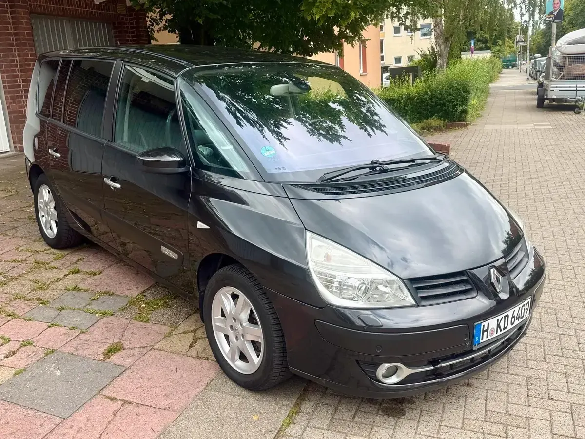 Gebraucht Renault Espace 170 PS (125 kW) 2009 Schwarz Van / Kleinbus