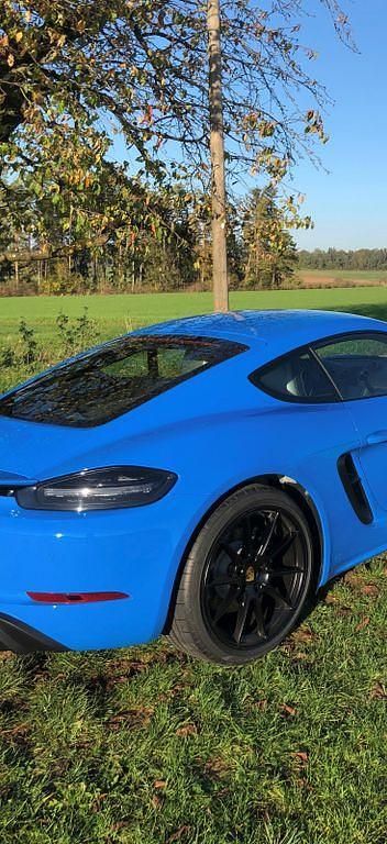 Blau Gebraucht 2022 Porsche Cayman GTS Coupé | 82.500 € (Superpreis) - Bild 1/4