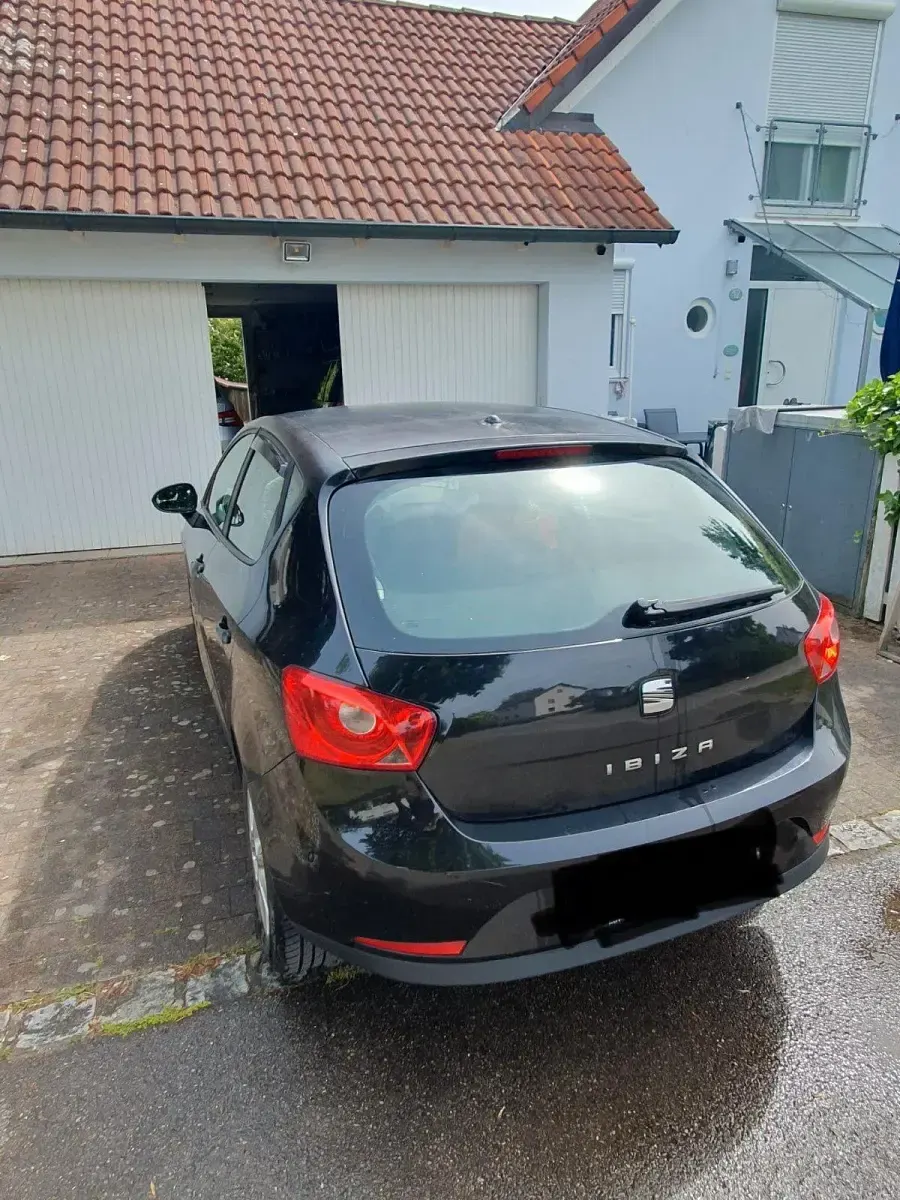 Gebraucht Seat Ibiza 86 PS (63 kW) 2011 Schwarz Kleinwagen