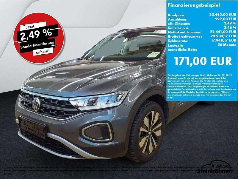 Indiumgrau (grau) Gebraucht 2025 VW T-Roc Goal SUV | 23.440 € (Fairer Preis) - Bild 1/4