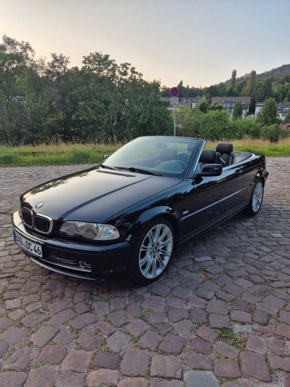 Schwarz Gebraucht 2001 BMW 330 Cabriolet Performance Cabrio | 9.690 € (Guter Preis) - Bild 1/4