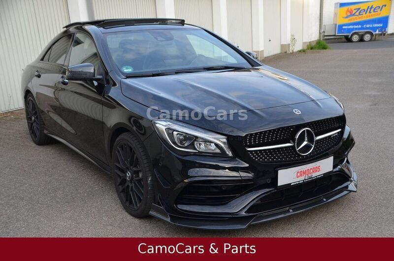 Schwarz Gebraucht 2018 Mercedes CLA45 AMG AMG Limousine | 37.999 € (Etwas zu teuer) - Bild 1/4