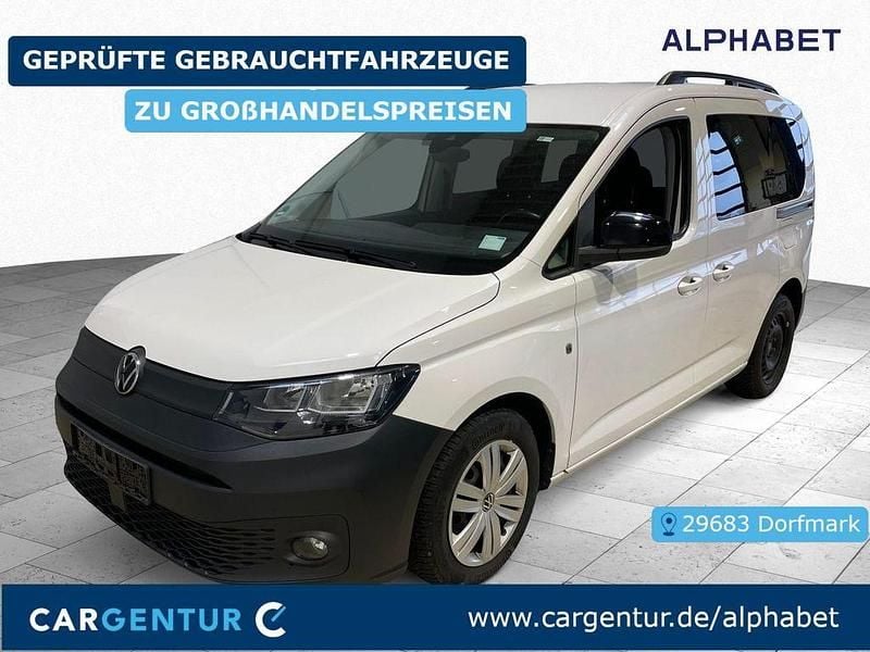 Gebraucht VW Caddy 122 PS (89 kW) 2021 Weiß Van / Kleinbus