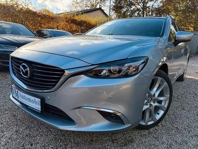 Silber Gebraucht 2018 Mazda 6 Kizoku Kombi | 19.490 € (Guter Preis) - Bild 1/4