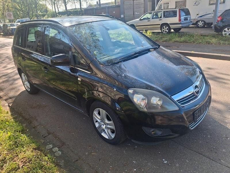Gebraucht Opel Zafira Edition 110 PS (80 kW) 2010 Schwarz Van / Kleinbus