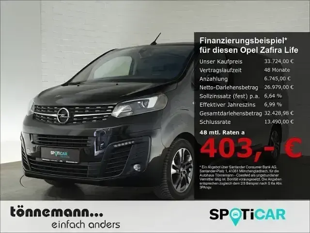 Gebraucht Opel Zafira Life S 177 PS (130 kW) 2021 Van / Kleinbus