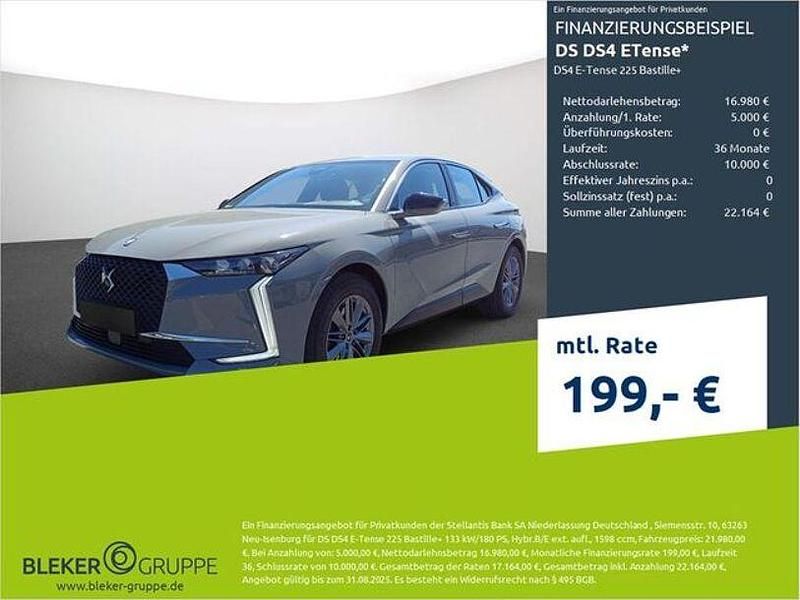 Seidengrau Gebraucht 2022 DS Automobiles DS4 Bastille Plus Limousine | 21.980 € (Fairer Preis) - Bild 1/3