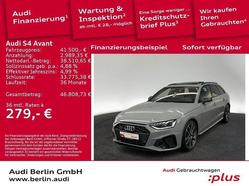 Gebraucht Audi S4 Ambiente 341 PS (250 kW) 2022 Individuallackierungen audi exclusive Kombi