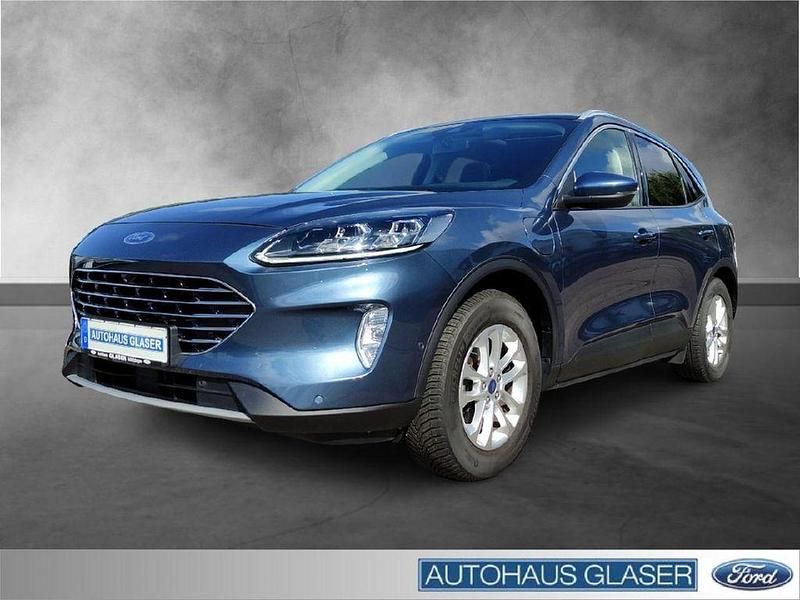 Blau Gebraucht 2021 Ford Kuga Titanium X SUV | 20.990 € (Fairer Preis) - Bild 1/4