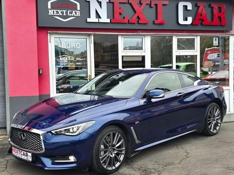 Gebraucht Infiniti Q60 211 PS (155 kW) 2018 Blau Coupé