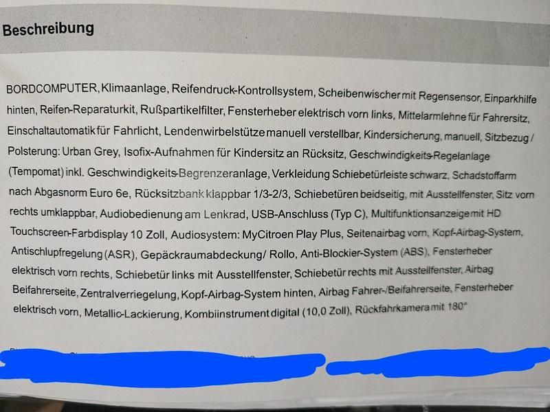 Gebraucht Citroën Berlingo 131 PS (96 kW) 2024 Grau Van / Kleinbus