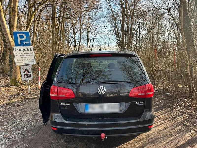 Gebraucht VW Sharan 145 PS (106 kW) 2012 Blau Van / Kleinbus