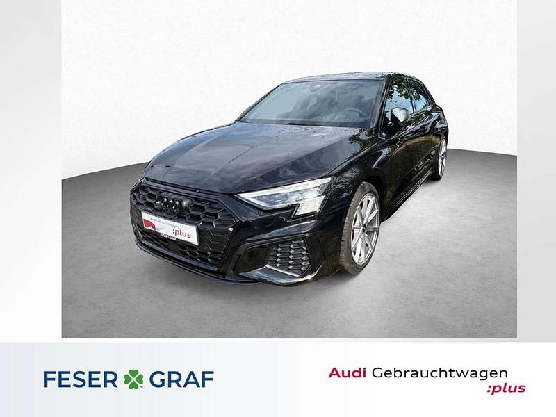 Mythosschwarz metallic Gebraucht 2022 Audi S3 Ambiente Limousine | 40.690 € (Fairer Preis) - Bild 1/4