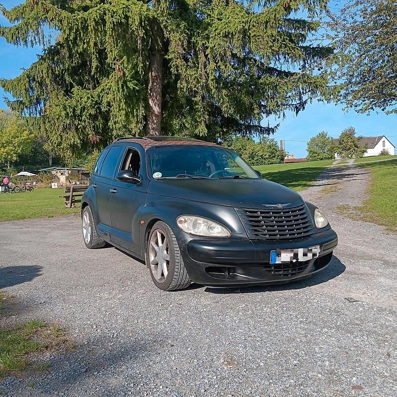 Schwarz Gebraucht 2002 Chrysler PT Cruiser Van / Kleinbus | 1.050 € - Bild 1/4