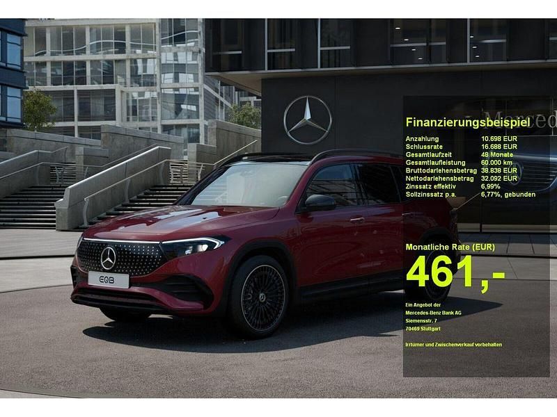 Rot Gebraucht 2024 Mercedes EQB250+ AMG SUV | 42.790 € (Fairer Preis) - Bild 1/3