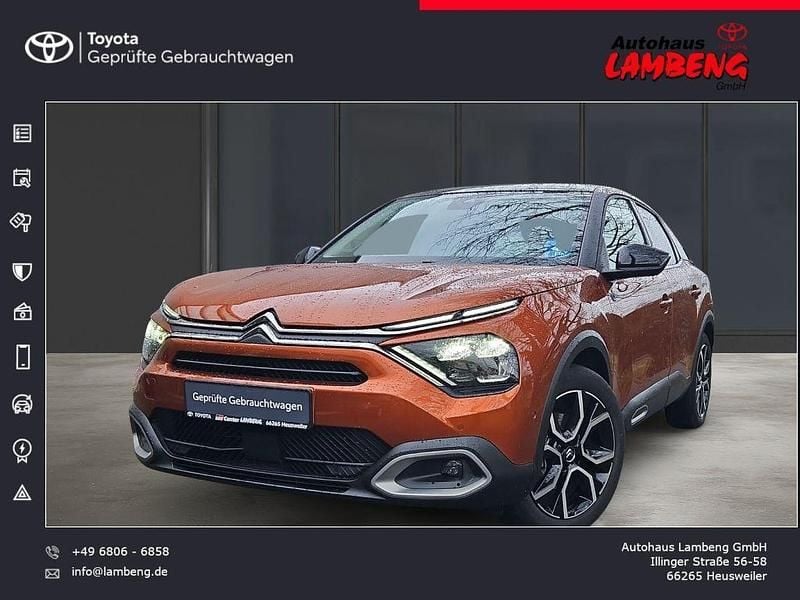 Orange Gebraucht 2022 Citroën e-C4 Shine Limousine | 16.990 € (Fairer Preis) - Bild 1/4