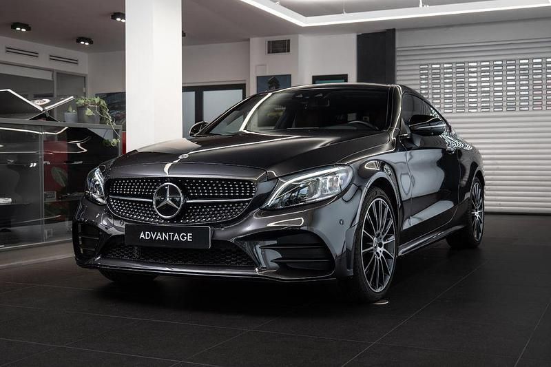 Grau Gebraucht 2020 Mercedes C400 Coupé | 45.500 € (Teuer) - Bild 1/4