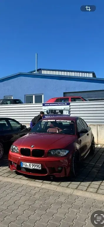 Gebraucht BMW 123 Coupé Performance 204 PS (150 kW) 2008 Rot Coupé