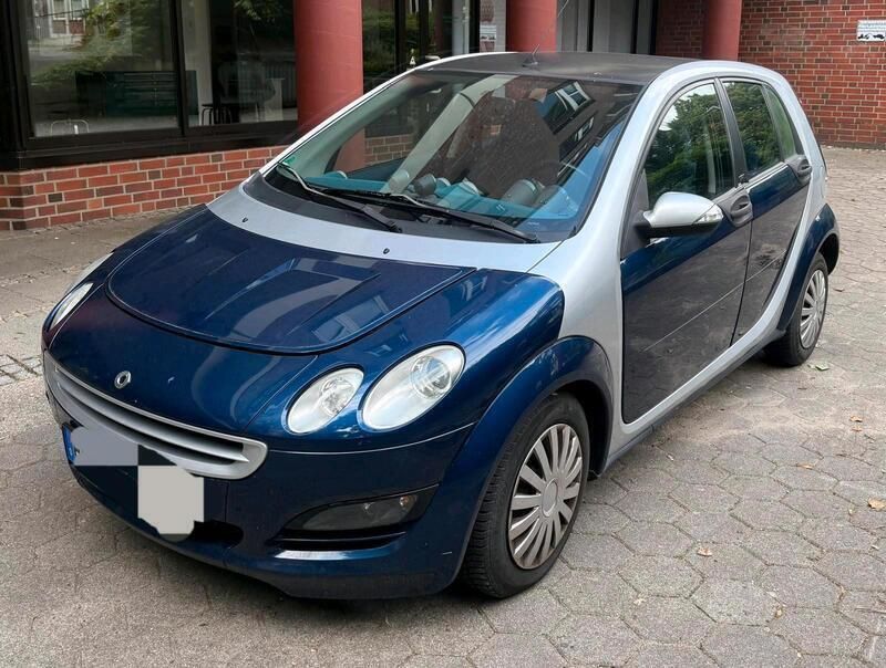 Blau Gebraucht 2007 Smart ForFour Kleinwagen | 1.555 € - Bild 1/4