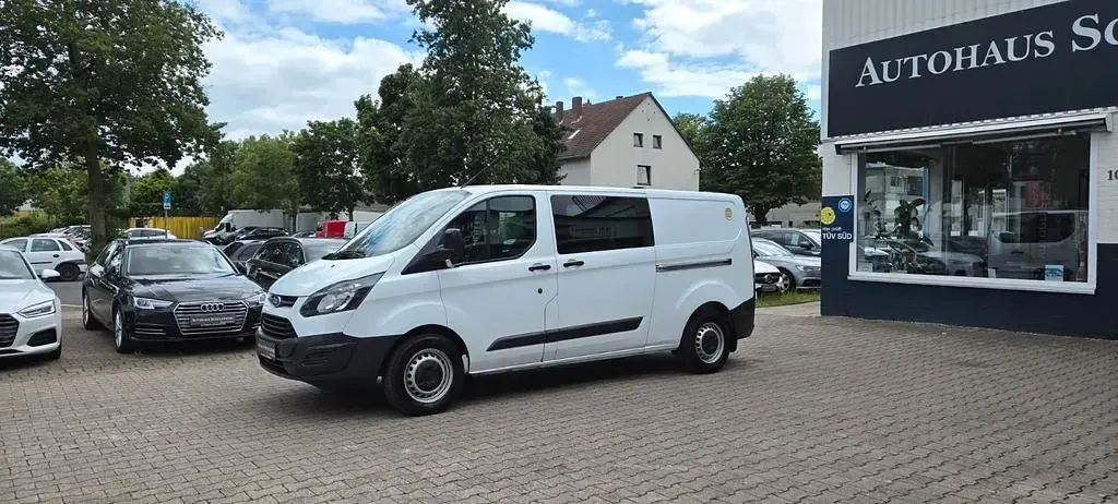 Gebraucht Ford Transit Custom 101 PS (74 kW) 2015 Weiß Van / Kleinbus