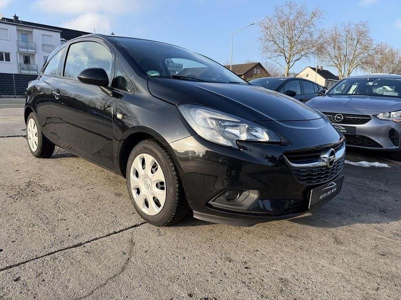 Gebraucht Opel Corsa Edition 90 PS (66 kW) 2016 Schwarz Kleinwagen