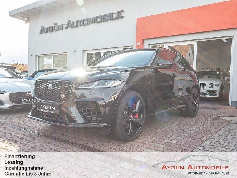 Santorini black Gebraucht 2022 Jaguar F-Pace SVR SUV | 46.995 € (Superpreis) - Bild 1/4