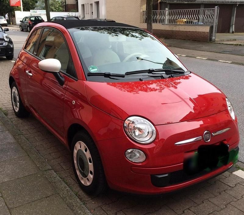 Gebraucht Fiat 500C 69 PS (50 kW) 2013 Rot Cabrio