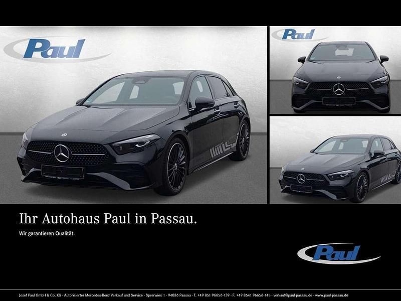Nachtschwarz Gebraucht 2023 Mercedes A200 Night Limousine | 31.890 € (Etwas zu teuer) - Bild 1/4