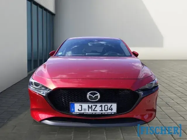 Gebraucht Mazda 3 Exclusive-Line 186 PS (136 kW) 2023 Soul red crystal Kleinwagen