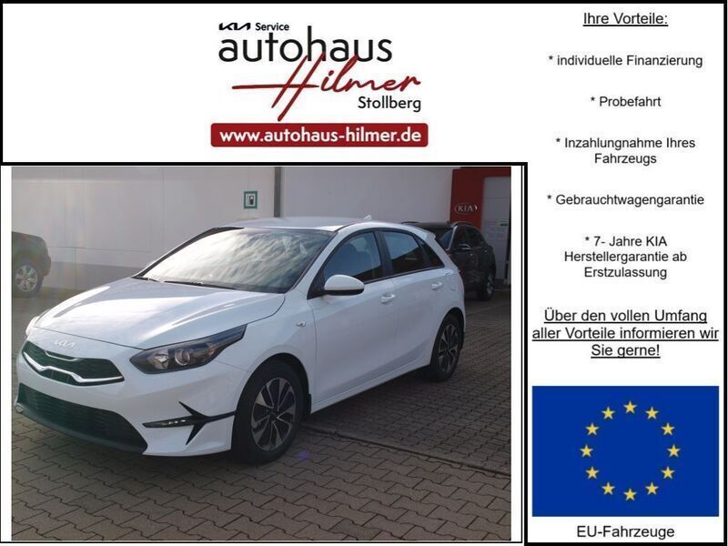 Weiß Neu 2025 Kia Ceed Limousine | 20.990 € (Fairer Preis) - Bild 1/4