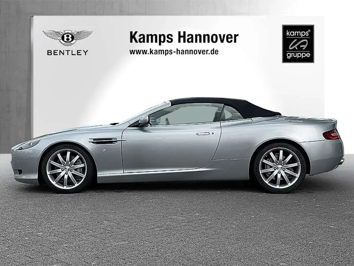 Gebraucht Aston Martin DB9 457 PS (336 kW) 2007 Silber Cabrio