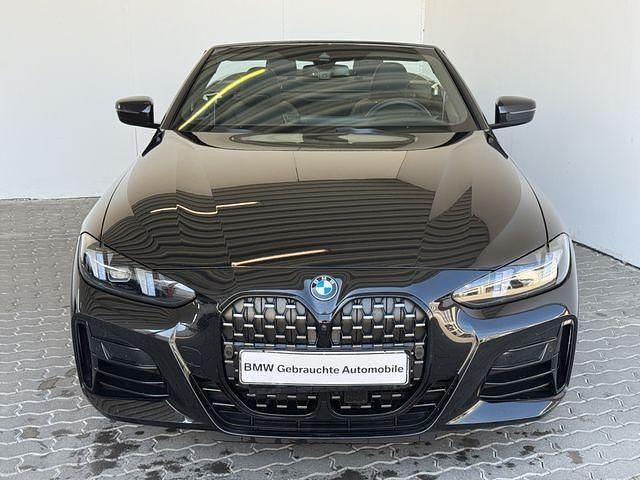 Saphirschwarz met. Gebraucht 2024 BMW 430 Cabriolet M Sport Cabrio | 58.698 € (Teuer) - Bild 1/4