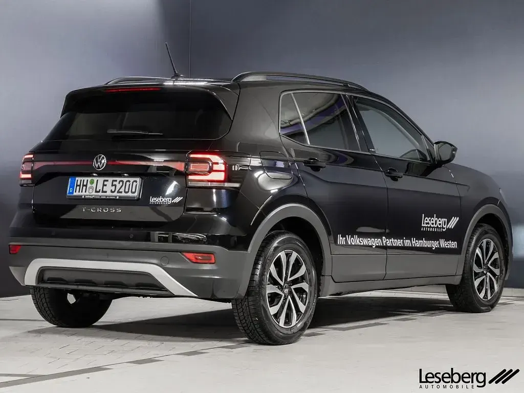 Gebraucht VW T-Cross Active 110 PS (80 kW) 2021 Schwarz SUV