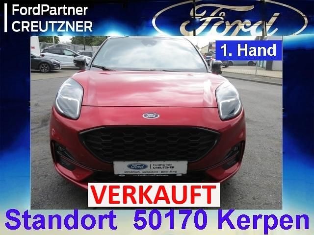 Rot Gebraucht 2020 Ford Puma Gen-E ST-Line X SUV | 18.765 € (Etwas zu teuer) - Bild 1/4