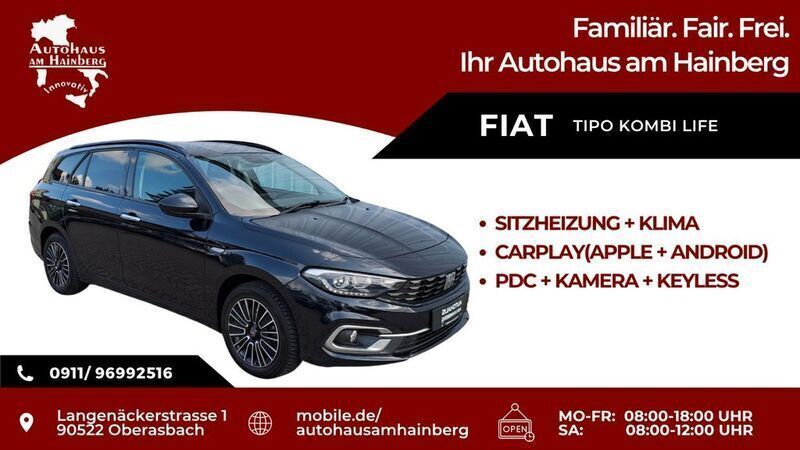 Gebraucht 2021 Fiat Tipo Life Limousine | 17.990 € (Etwas zu teuer) - Bild 1/4